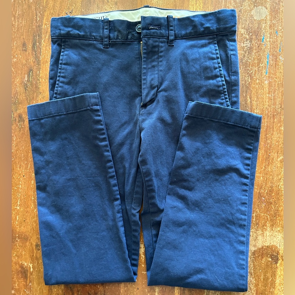 Boys Navy Chinos - J Crew - Size 10 - Great Condition